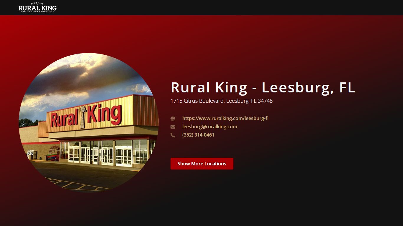 Rural King - Leesburg, FL - USCCA